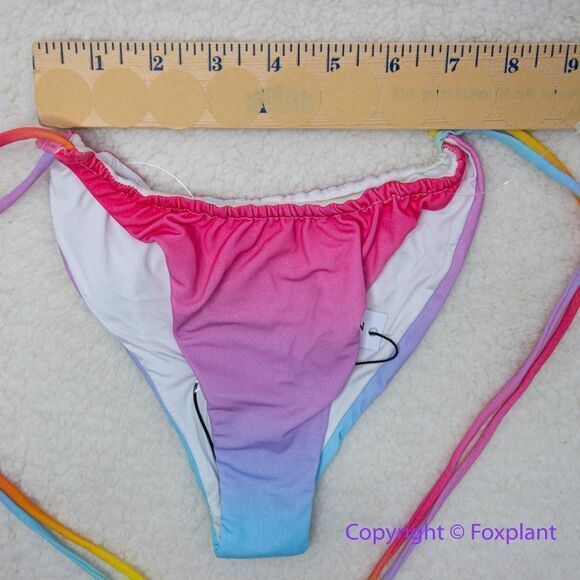 NEW Monica Hansen Beachwear MHB miami vice string bikini bottom, size s - Picture 4 of 13